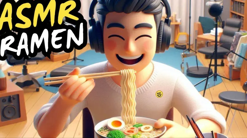 Crunch, Slurp, Repeat: Why Japanese Eating ASMR Has Americans Glued to Their Headphones